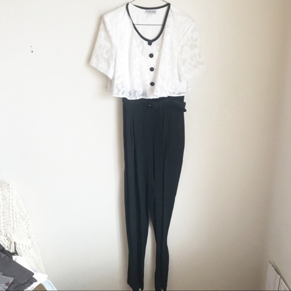 Vintage MENU Pantsuit Romper, 6